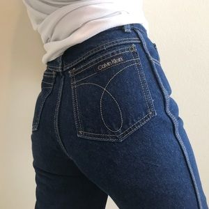 Vintage Calvin Klein jeans from the 80’s